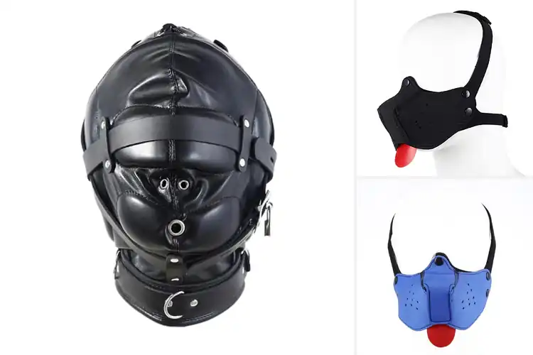 Detailed view of Best Adjustable Bondage Hoods