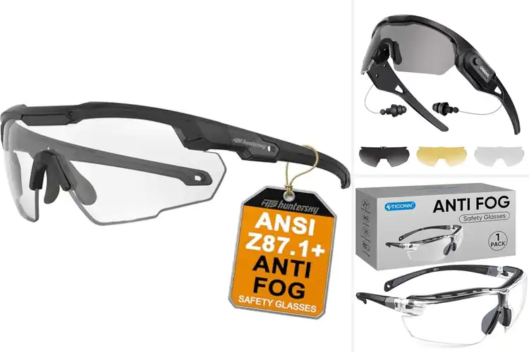 Detailed view of Best ANSI Z87.1 Shooting Glasses