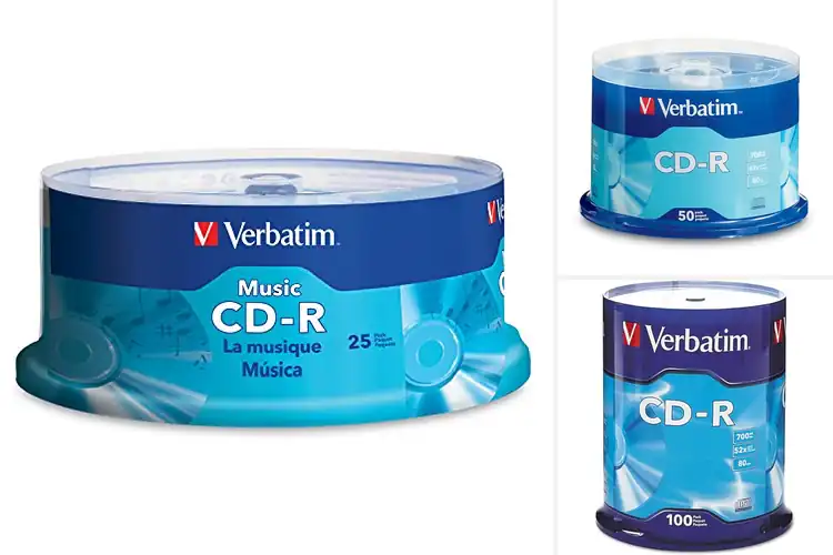 Detailed view of Best Blank CDs: Fast, Durable Storage for Music & Photos