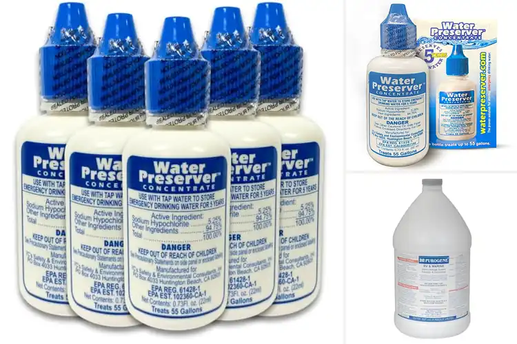 Detailed view of Best Bulk Water Preservers
