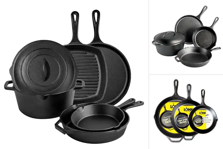 Detailed view of Best Cast Iron Sets for Every Kitchen