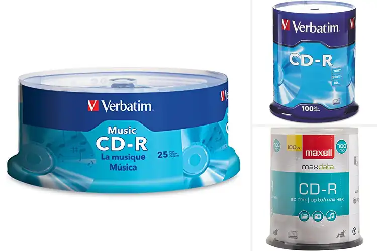 Detailed view of Best CD Burning Discs – Top 10 for Music, Photos, Data