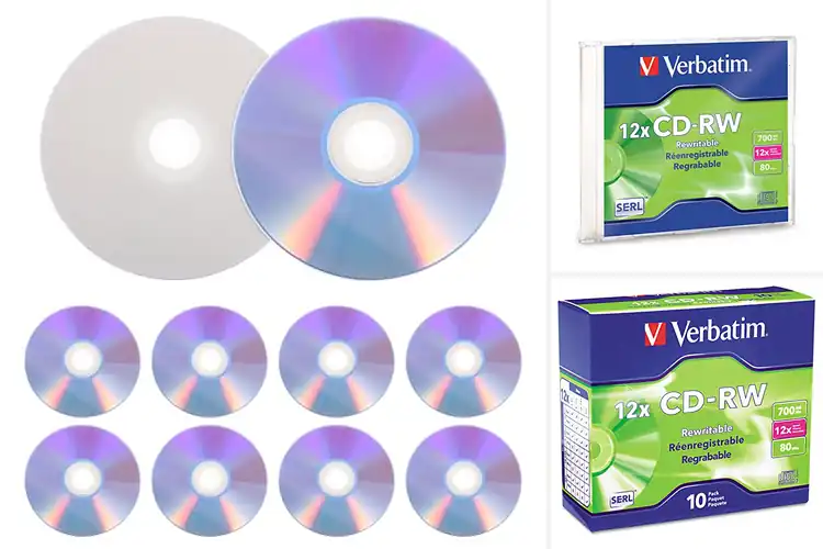 Detailed view of Best CD-RWs: Clear Sound & Easy Backup