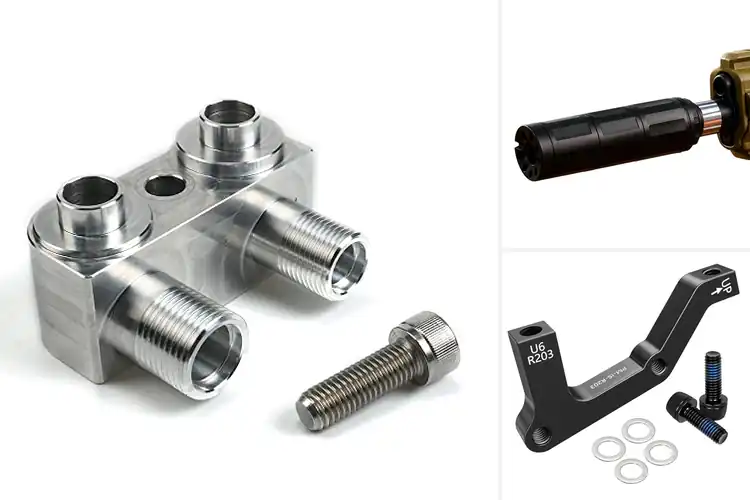 Detailed view of Best CNC Machined Adapters