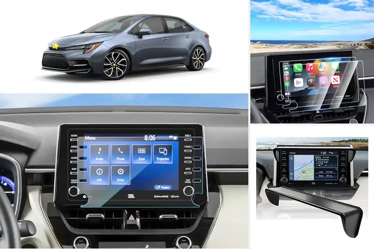 Detailed view of Best Corolla Navigation Screen Covers