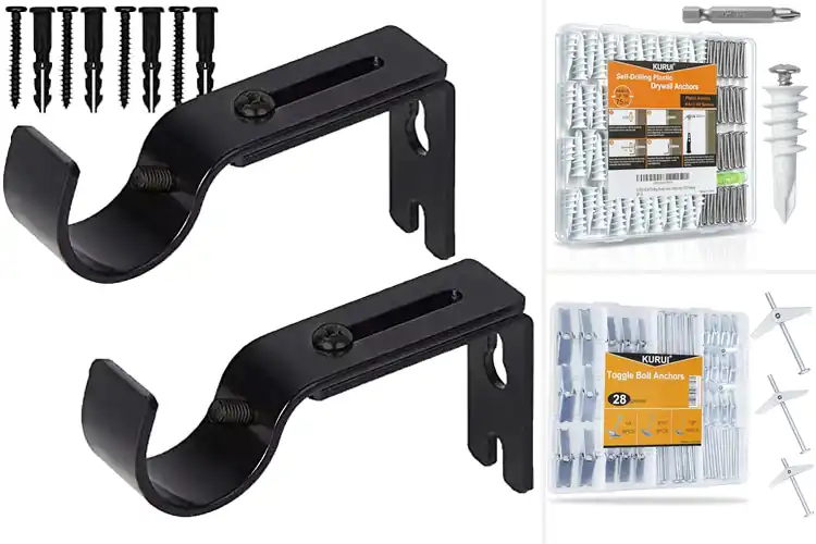 Detailed view of Best Curtain Anchors for Stress-Free Setup