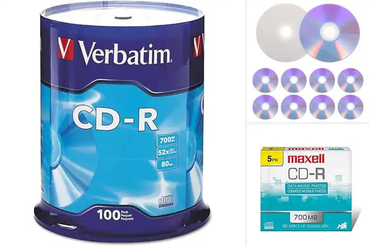 Detailed view of Best Data Backup CDs
