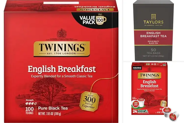 Detailed view of Best English Breakfast Teas