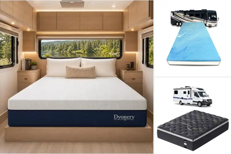 Detailed view of Best Gel Memory Foam RV Mattresses: Cool Sleep