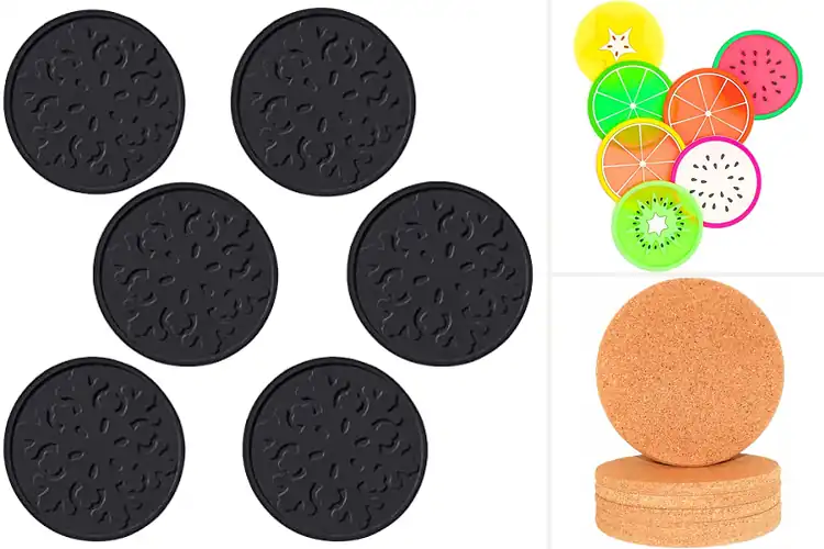 Detailed view of Best Heat Insulation Coasters: Protect & Style Your Home