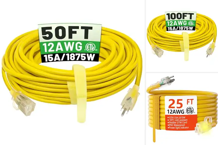 Detailed view of Best Heavy Duty Extension Cords