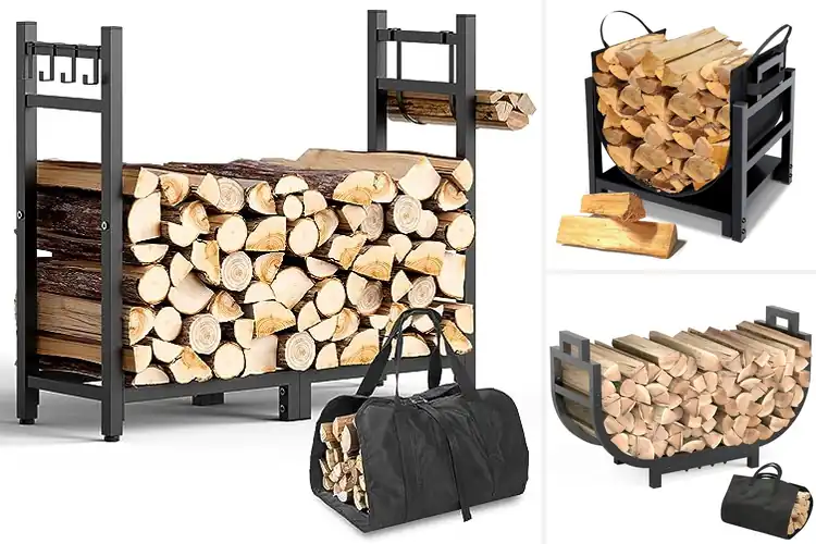 Detailed view of Best Indoor Firewood Racks