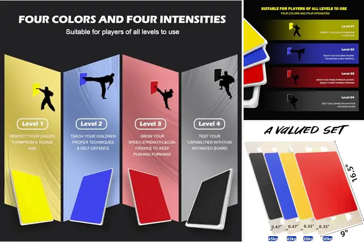 Detailed view of Best Karate Training Boards