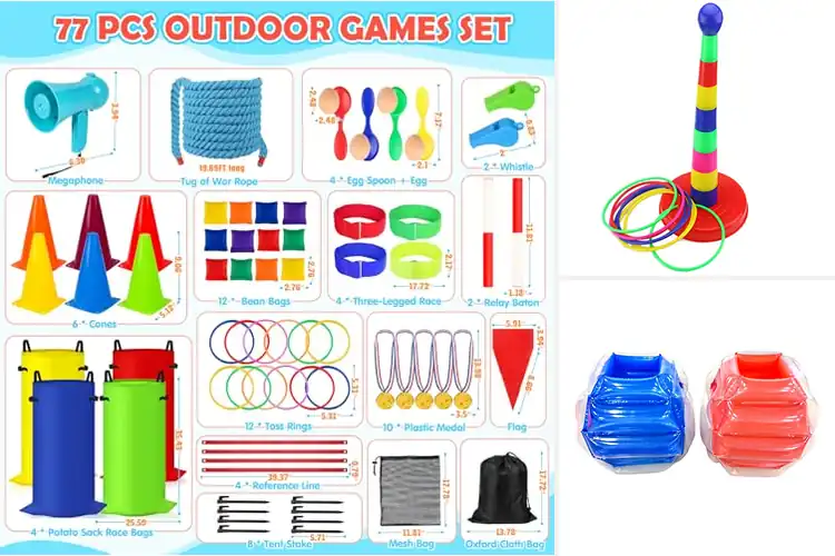 Detailed view of Best Kids Outdoor Games: Fun, Active Play for All Ages