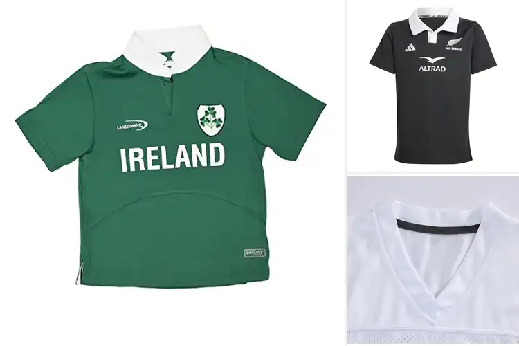 Detailed view of Best Kids Rugby Jerseys