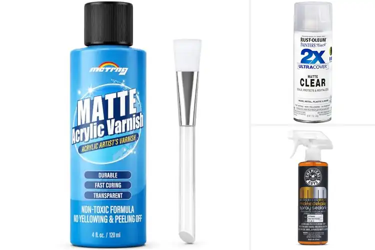 Detailed view of Best Matte Paint Sealants