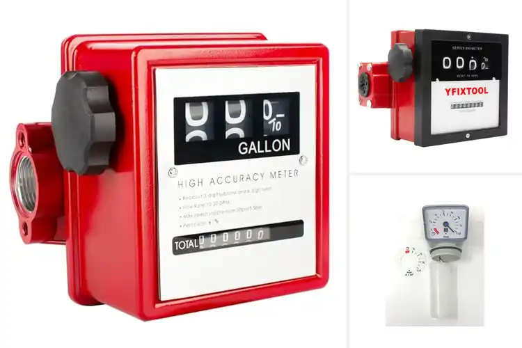 Detailed view of Best Mechanical Gauge Fuel Transfer Tanks