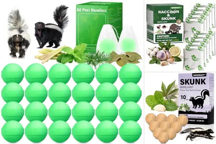 Detailed view of Best Multi-Purpose Skunk Repellents
