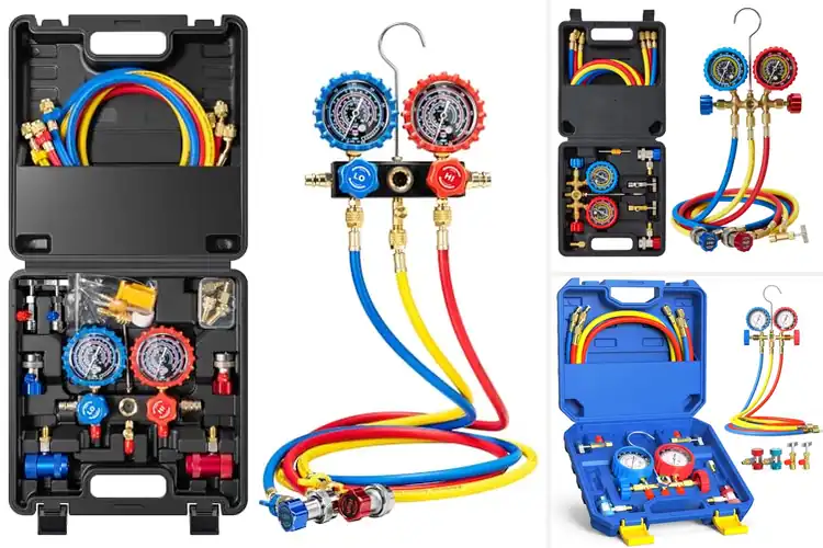 Detailed view of Best Multifunctional AC Gauge Sets