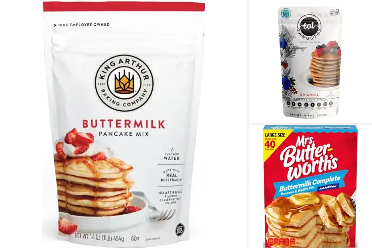Detailed view of Best Nut-Free Pancake Mixes