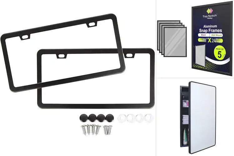 Detailed view of Best Powder Coated Frames: Top 10 Picks for Your Car or Home