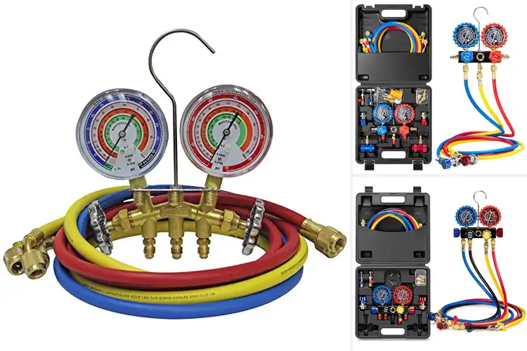 Detailed view of Best Precision Manifold Gauge Sets