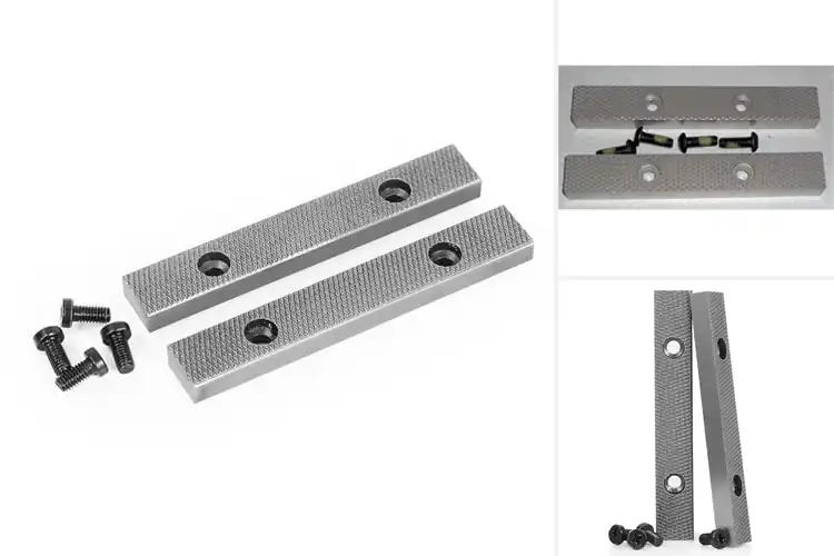 Detailed view of Best Replacement Vise Jaw Inserts