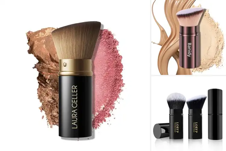 Detailed view of Best Retractable Kabuki Brushes