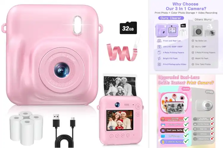 Detailed view of Best Selfie Cameras for Kids: 9 Fun & Safe Picks