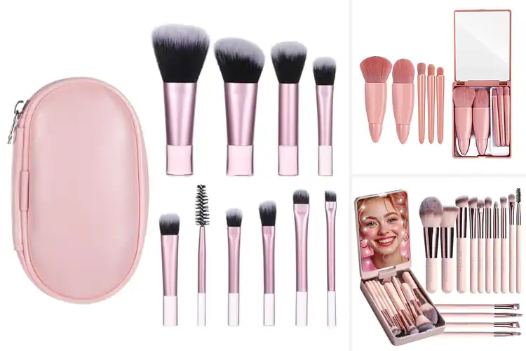 Detailed view of Best Travel Makeup Brushes for Flawless On-the-Go Touch-Ups