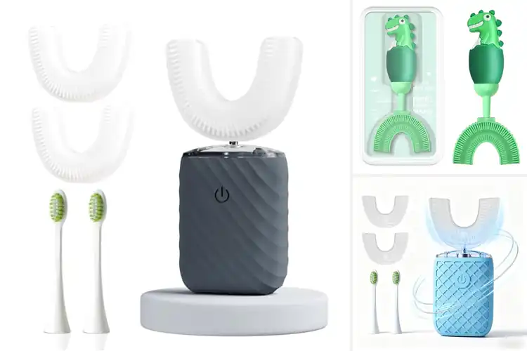 Detailed view of Best U-Shaped Toothbrushes