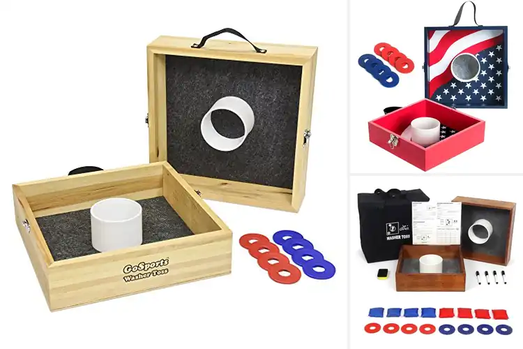 Detailed view of Best Washer Toss Boards for Outdoor Fun