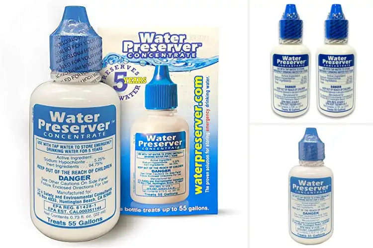 Detailed view of Best Water Preservers