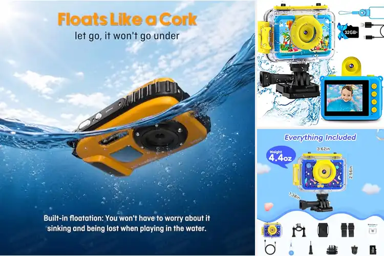 Detailed view of Best Waterproof Cameras for Kids