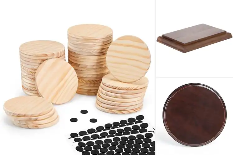 Detailed view of Best Wooden Bases for Crafts & Displays